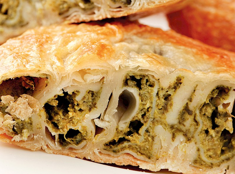 Savoury range - Spinach Pie Fill - GLAZIR | Production of fillings for the bakery industry | Croatia