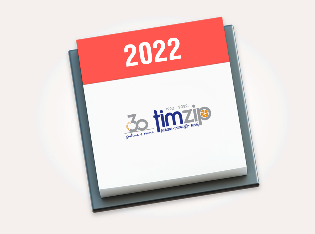 Sajamski kalendar događanja tvrtke Glazir za 2022. godinu