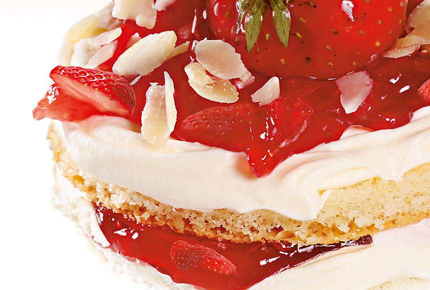 Erdbeerkuchen | Rezepte | Füllen